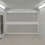Dry Filter Spray Room - internal