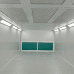 Dry Filter Spray Room - internal