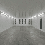 Dry Filter Spray Room - internal