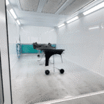Dry Filter Spray Room - internal