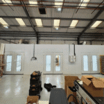 Paint Drying Room connected to spray rooms