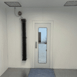 Paint mixing Room with ATEX heater