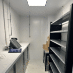 Paint mixing Room with mixing system