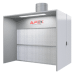 Insulated Dry Filter Spray Booth 3m wide