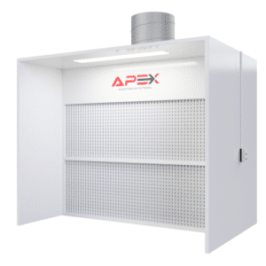 Insulated Dry Filter Spray Booth 3m wide