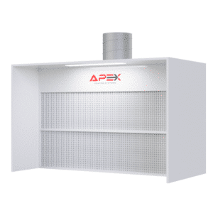 Insulated Dry Filter Spray Booth 4m wide