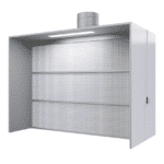 Insulated Dry Filter Spray Booth 4m wide