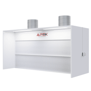 Insulated Dry Filter Spray Booth 5m wide