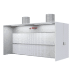 Insulated Dry Filter Spray Booth 5m wide
