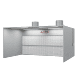 Insulated Dry Filter Spray Booth 5m wide