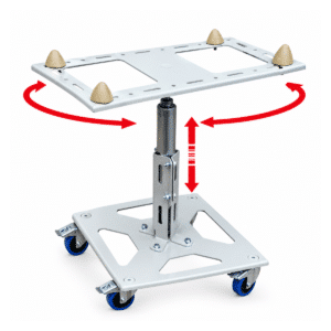 Mobile Heavy Duty Spray Table