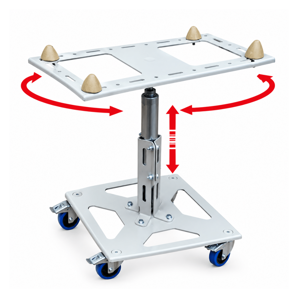 Mobile Heavy Duty Spray Table - 1 Mobile Heavy Duty Spray Table