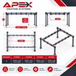 Rectangular Overhead Track System