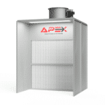 Dry filter spray Booth - 2m wide