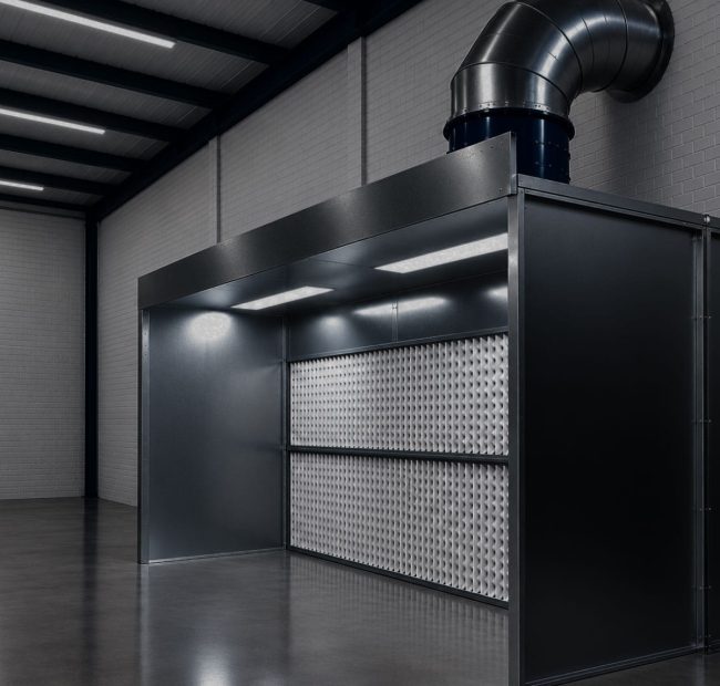 spray booths for paint sprayers
